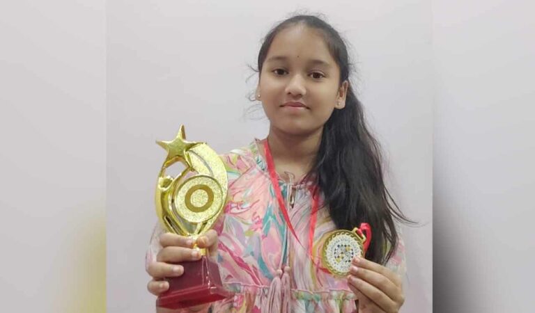 Adwitha was selected to take part in the state-level event by standing in the top position in girls’ category at a district competition, results were declared on Monday.