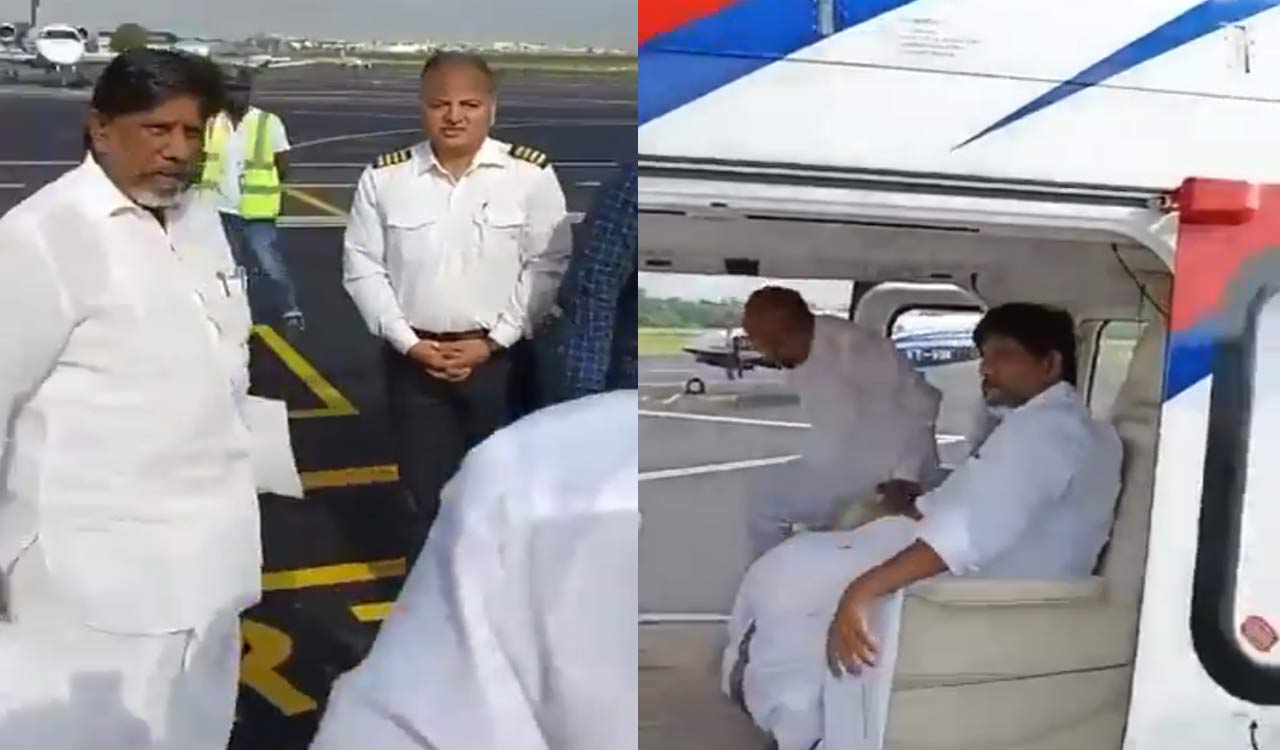 Bhatti, Bandi take helicopter ride; spark outrage on social media