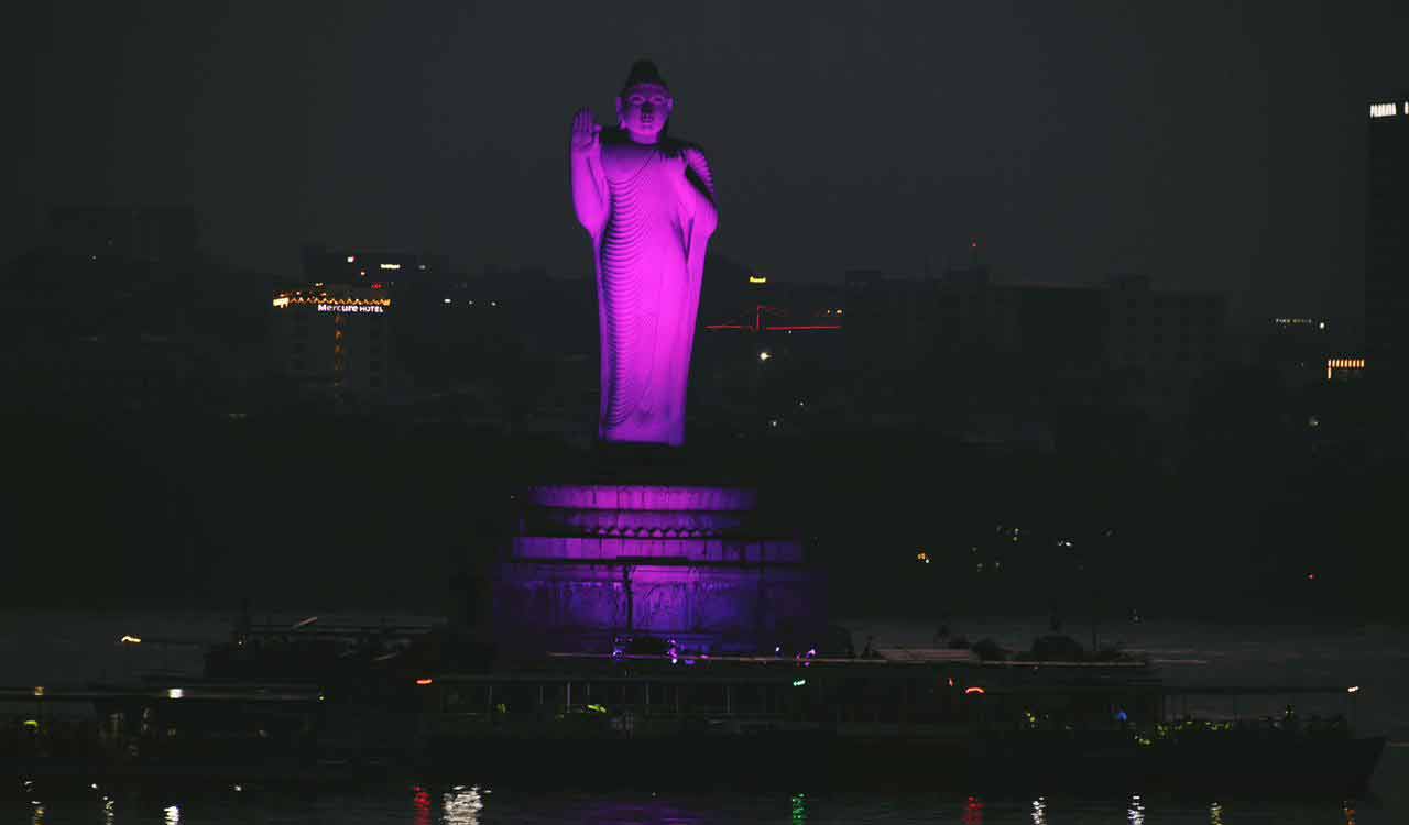 Hyderabad: Iconic buildings illuminated in pink for breast cancer month