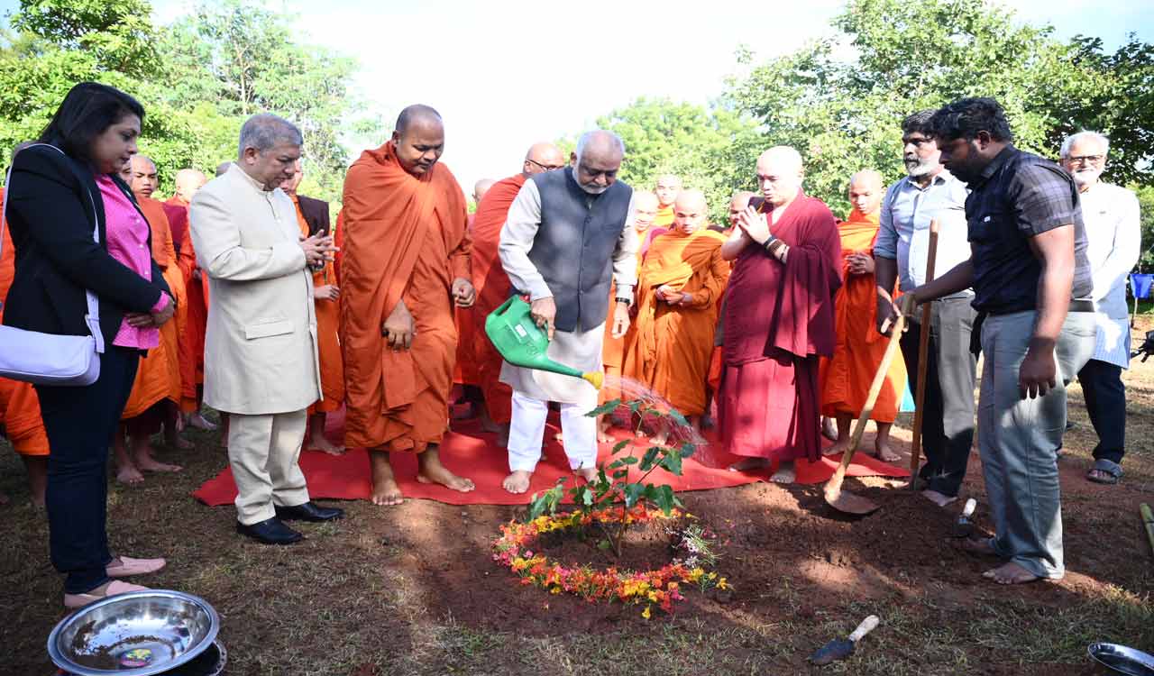Hyderabad: Heartfulness consecrates Mahabodhi sapling at the world’s largest meditation centre for interfaith unity and peace