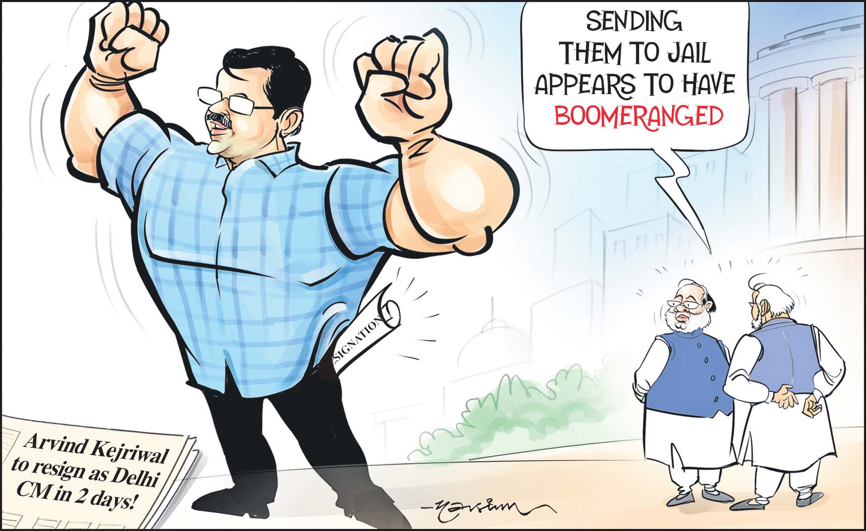 Cartoon Today on September 16, 2024