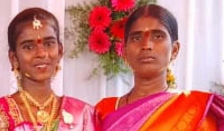 Sambari Sarada (38) threw her daughter Spandana (14) into a well and later jumped into it due to an argument with her husband, however her son Raghuvaran escaped and saved himself