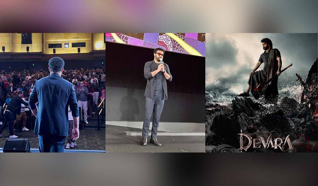 ‘LA has been like a lucky charm now’: Jr NTR at the premiere of ‘Devara’