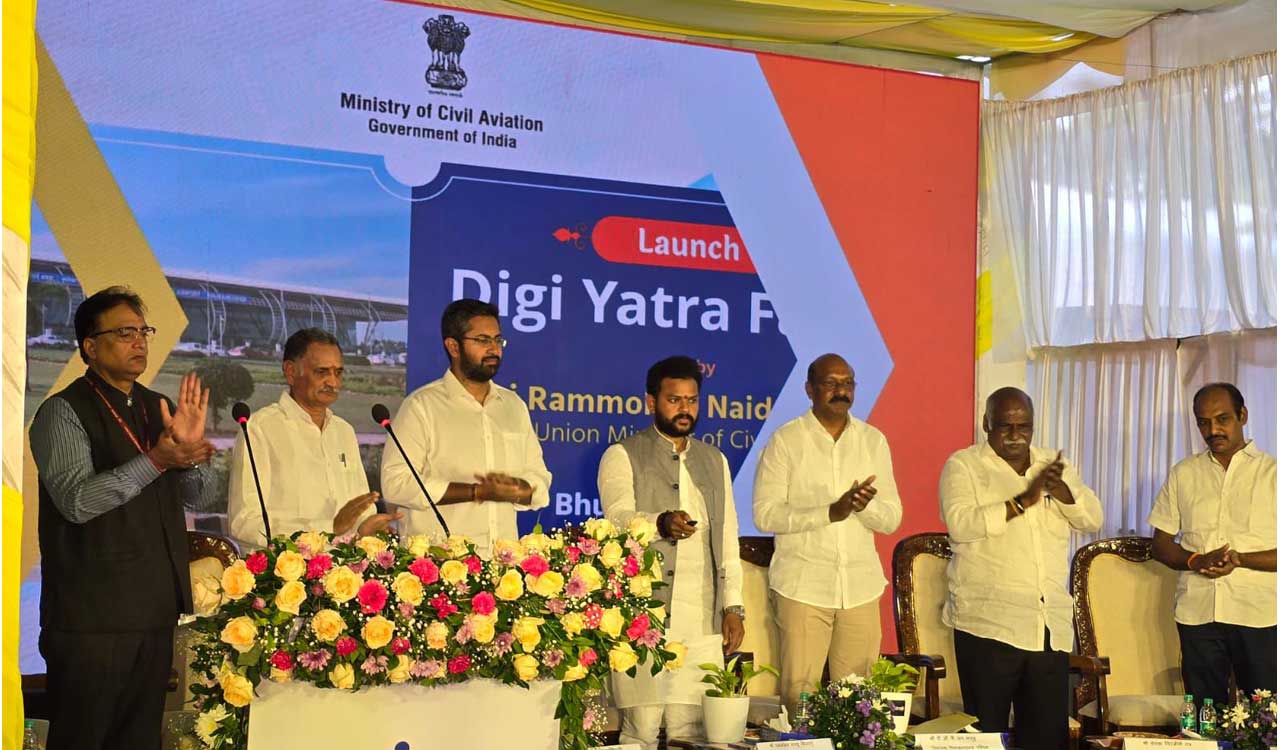 Union Minister Rammohan Naidu launches DigiYatra facility at nine more AAI-owned airports