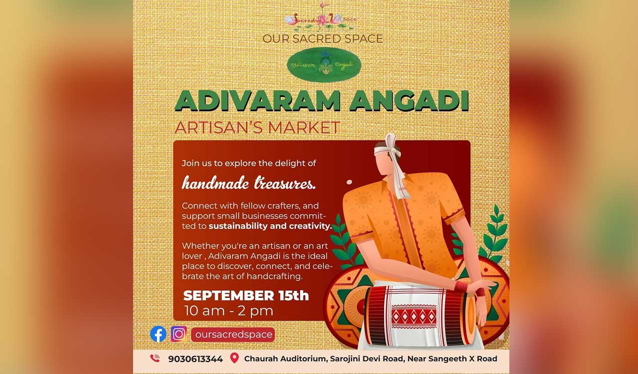 A weekend of creativity and culture at “Our Sacred Space” in Secunderabad