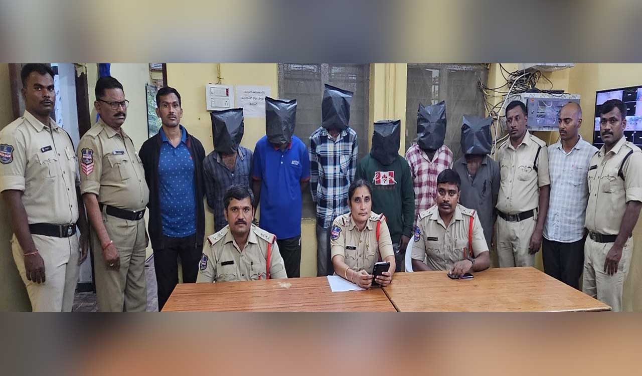 Police nab seven people for allegedly stealing goats in Medak; 5 absconding