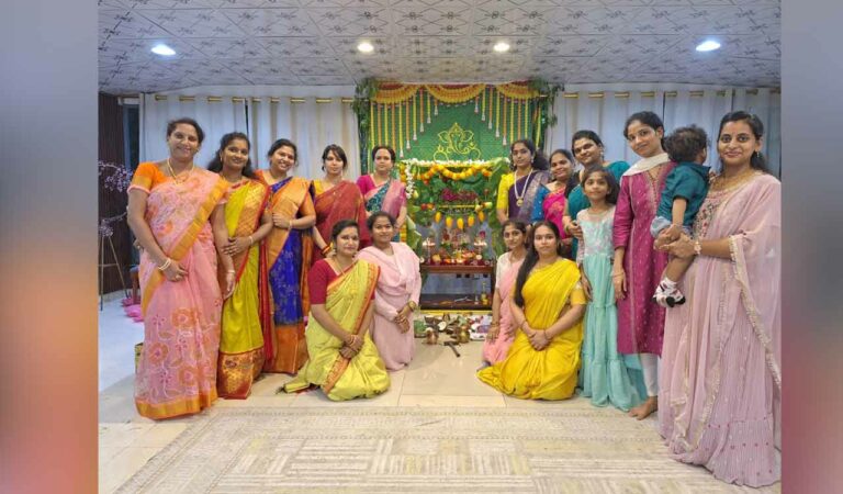Hindu Temples in Jebel Ali and Karama mark the ten-day rituals besides some devotees in their homes.
