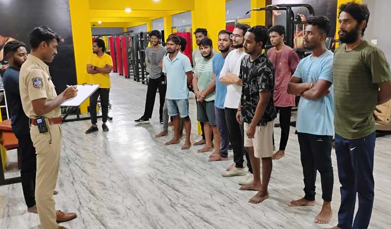 Gym centres in Mancherial under police scanner