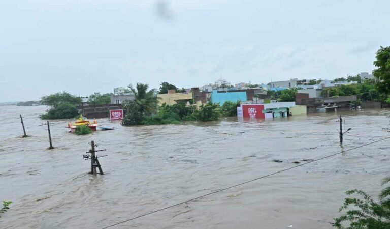 Khammam Floods 1