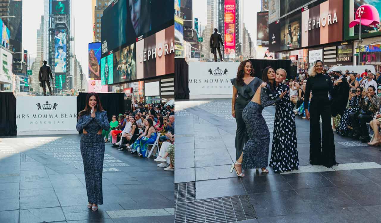 Neetu Chandra shines at New York Fashion Week after success in ‘Umrao Jaan Ada