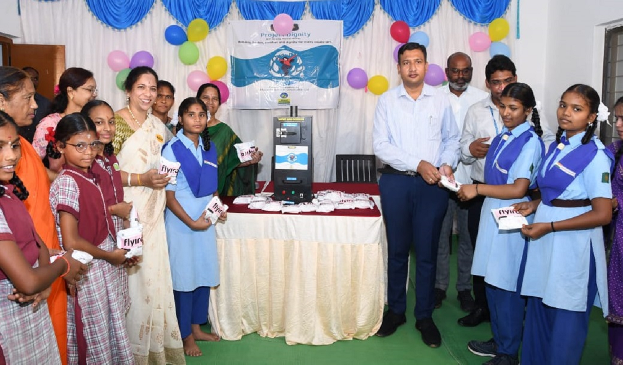 Adilabad: ‘Project dignity’ launched in Kasturba Gandhi Balika Vidyalaya