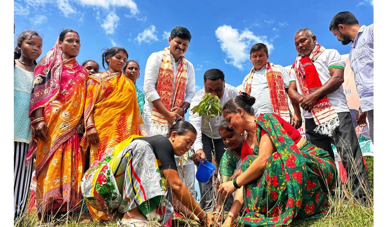 Green India Challenge in Assam, to plant one crore saplings in Assam by 2030
