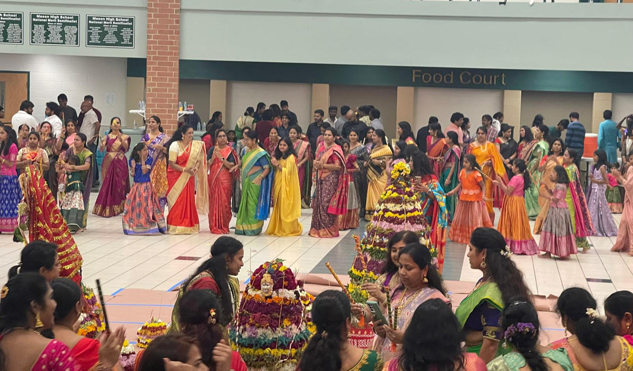 United States Bathukamma festival celebrated on grand scale in