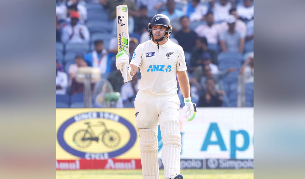 2nd Test: Tom Latham’s 37 not out helps NZ extend lead to 188