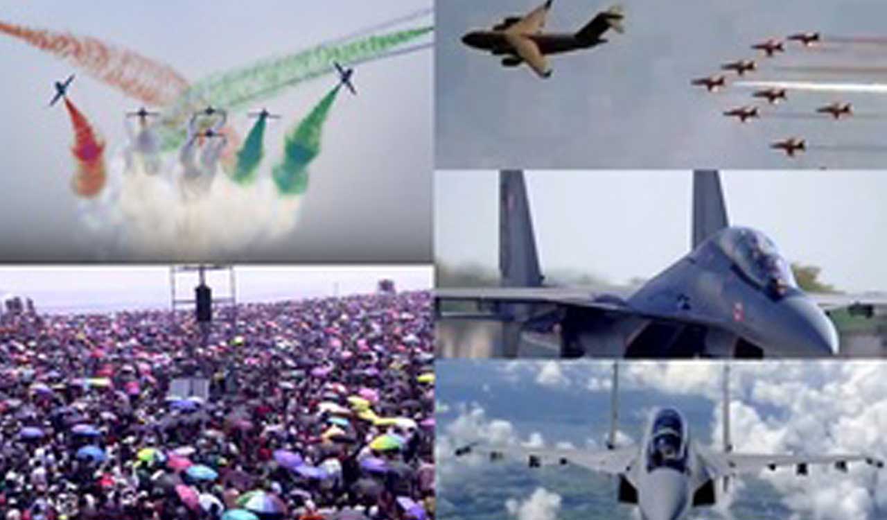 Chennai enthralled at IAF airshow, the first in South India