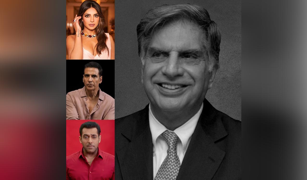 Indian celebrities Akshay Kumar, Priyanka Chopra, Salman Khan mourn Ratan Tata’s loss
