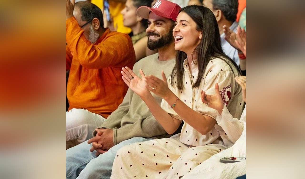 Anushka Sharma, Virat Kohli celebrate Karva Chauth in true Delhi style