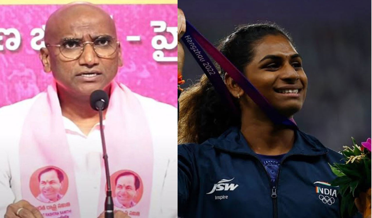 BRS questions Congress govt’s indifference towards athlete Agasara Nandini