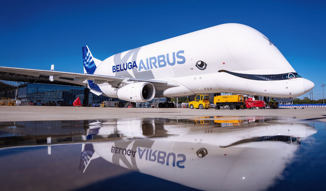 Beluga XL, World’s Largest Cargo Plane, Lands At Kolkata Airport ...