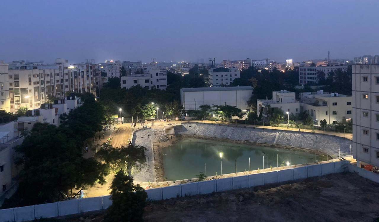 UST restores Hyderabad’s Bongulakunta Lake in association with GHMC