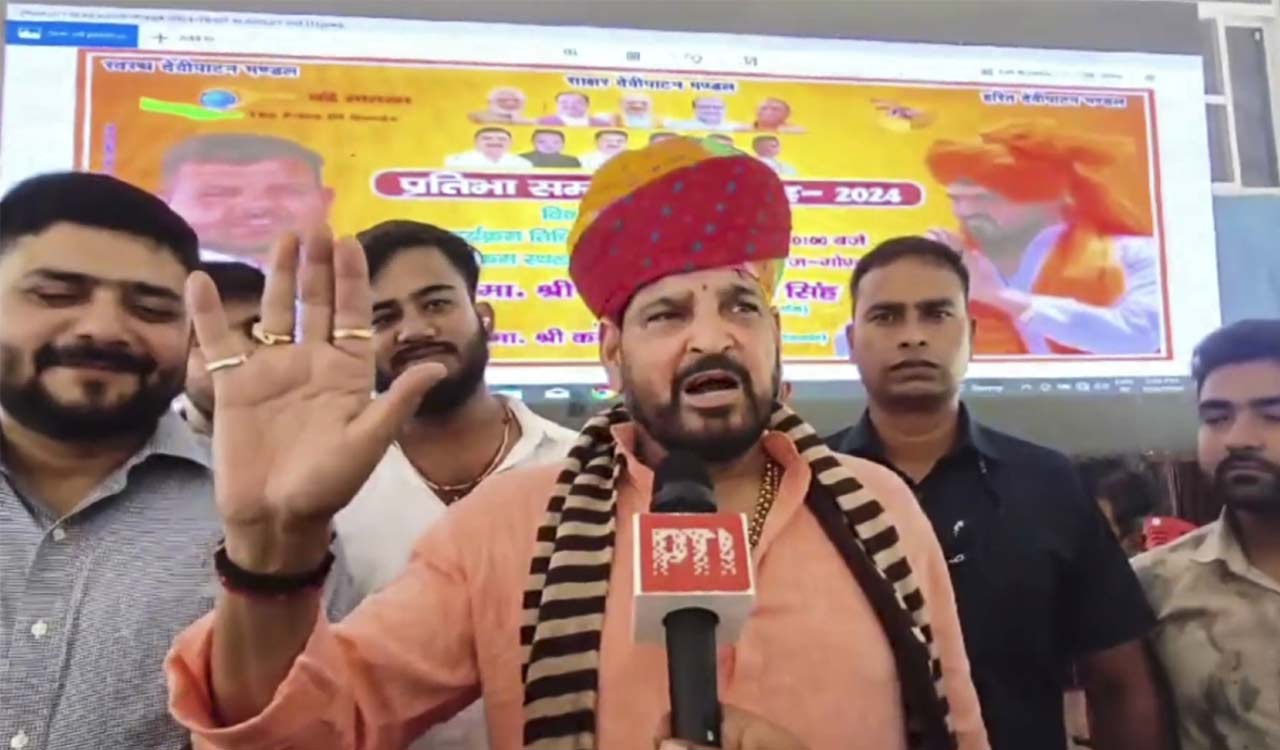 Power of my name helped Vinesh win Haryana polls: Brij Bhushan