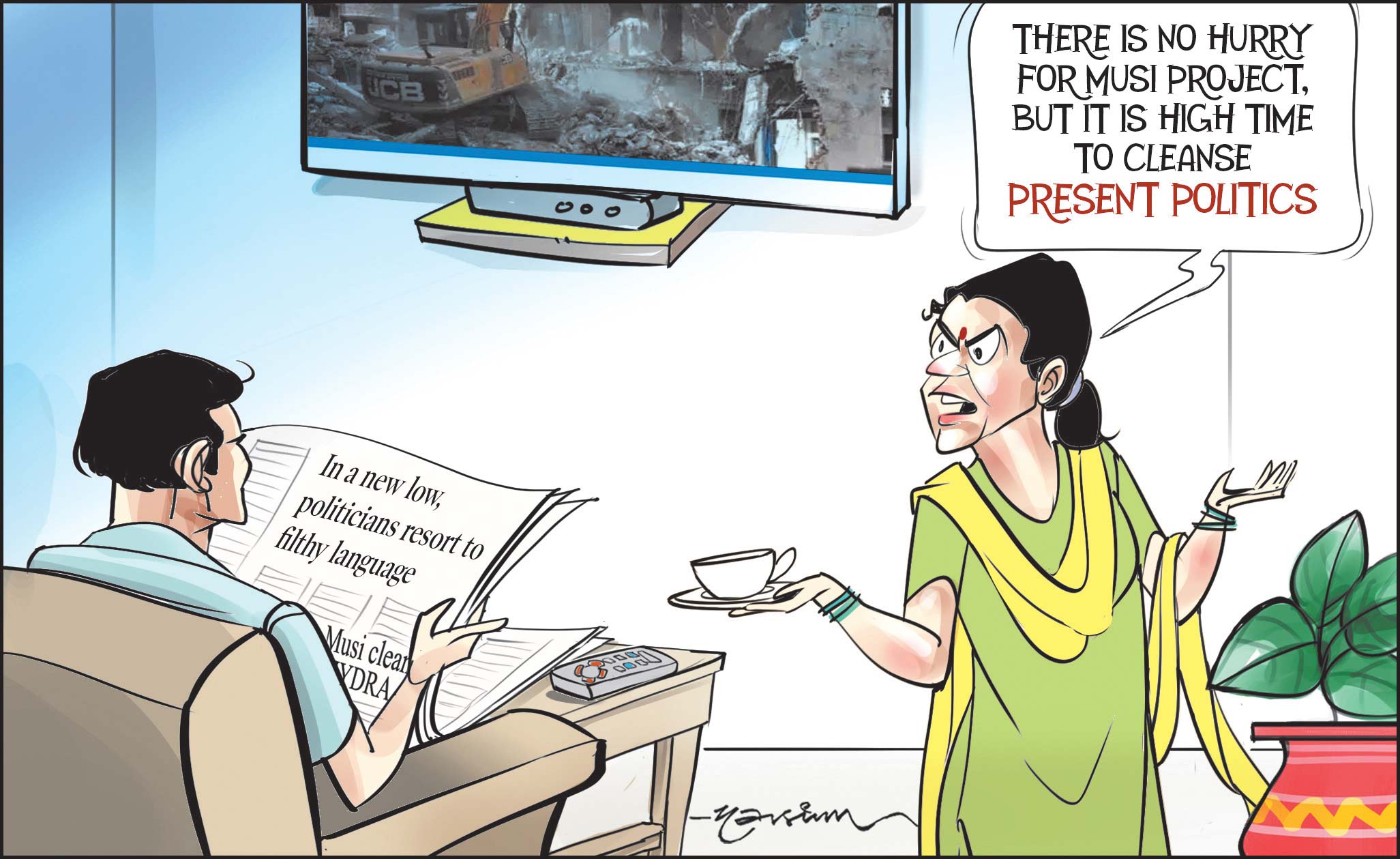 Cartoon Today on October 5, 2024