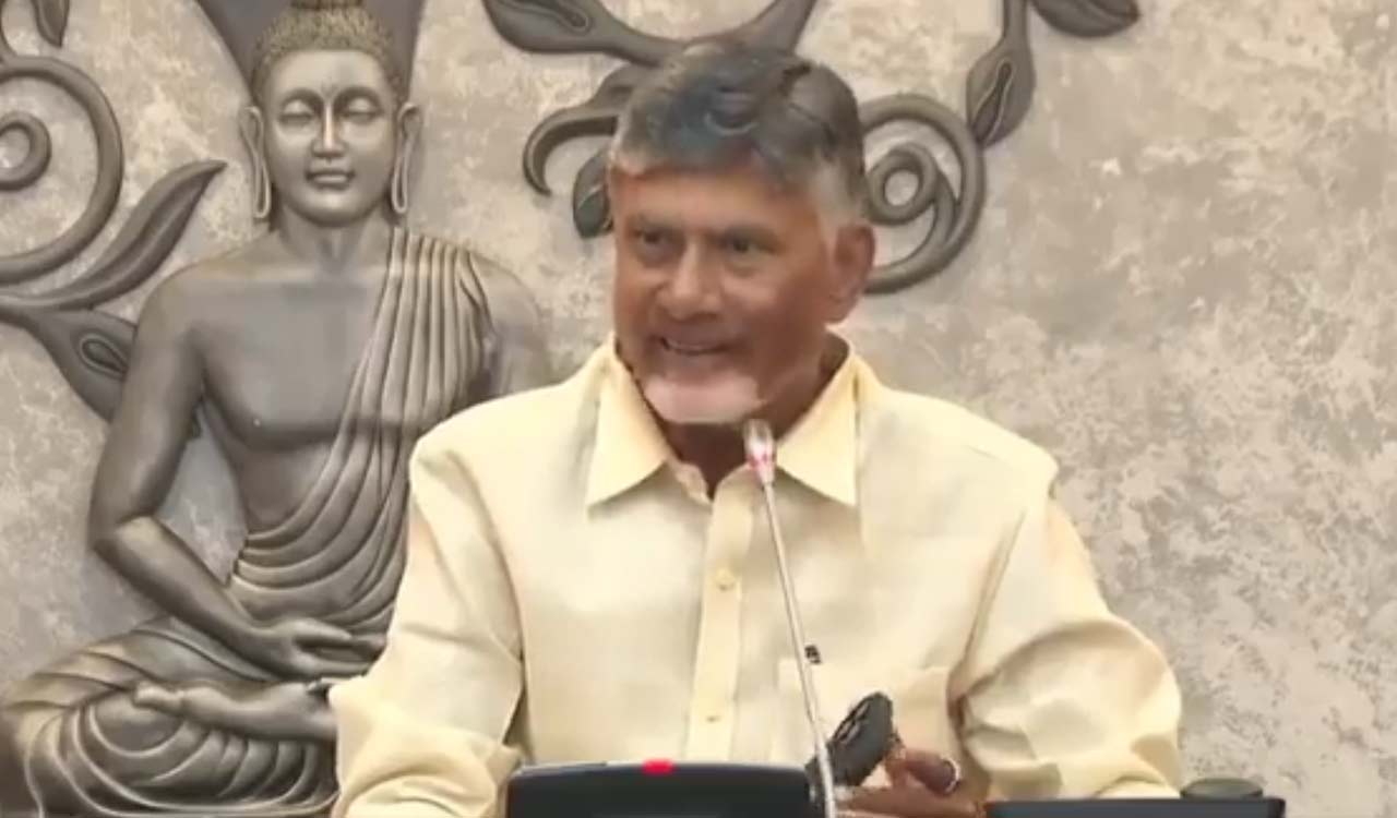 AP CM Chandrabau Naidu thanks PM for sanctioning Amaravati rail line project