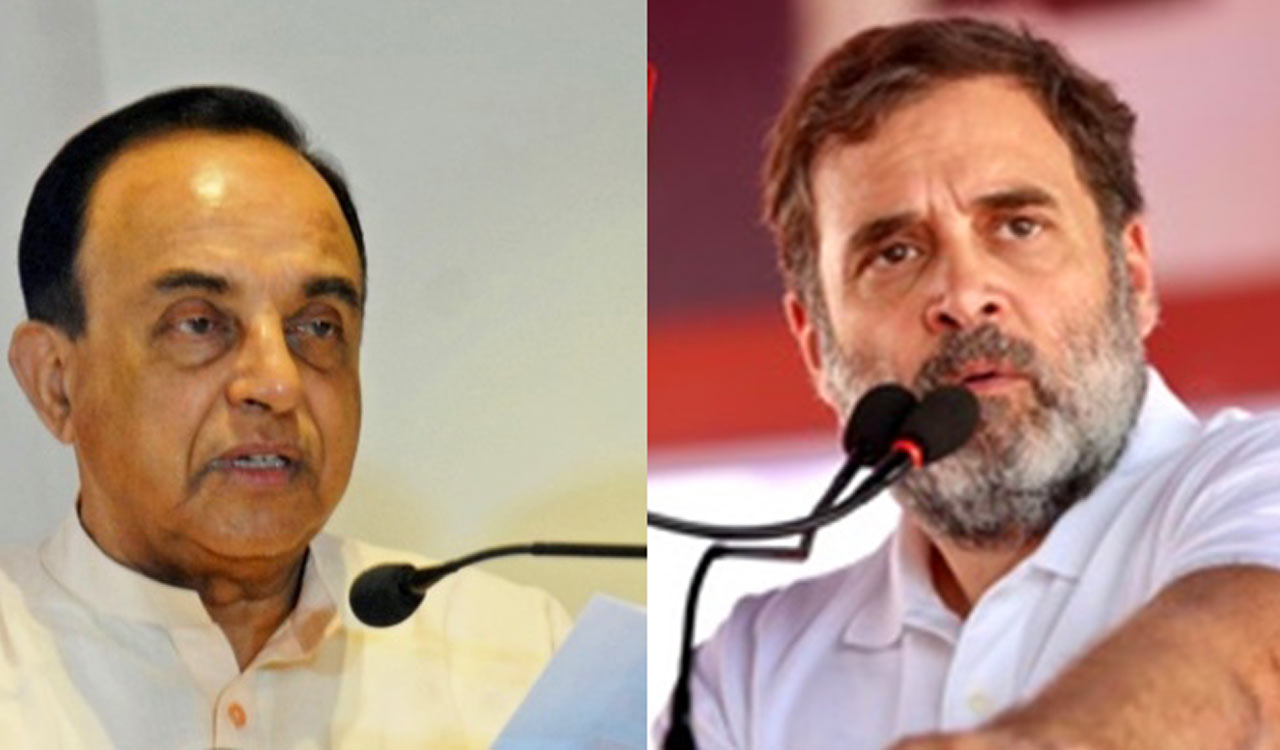 Delhi HC to hear Subramanian Swamy’s plea to cancel Rahul Gandhi’s citizenship”