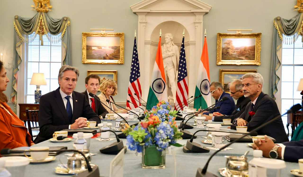 Jaishankar discusses West Asia, Ukraine, and Quad summit with US Secretary Blinken