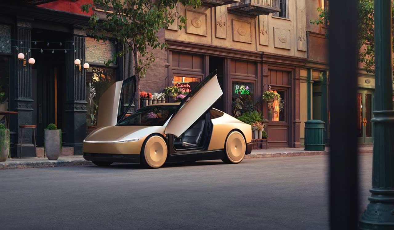 Elon Musk unveils Tesla’s ‘Cybercab’