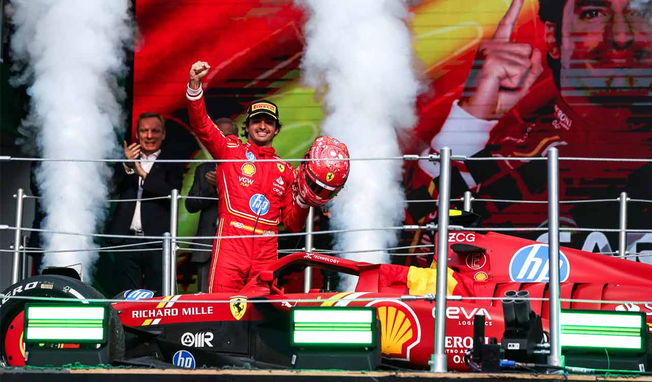 Carlos Sainz claims third win in five races, Ferrari overtakes Red Bull for second