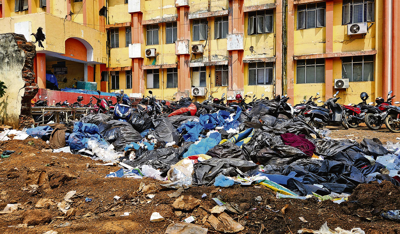 Gandhi Hospital’s deteriorating sanitation, upkeep require immediate attention