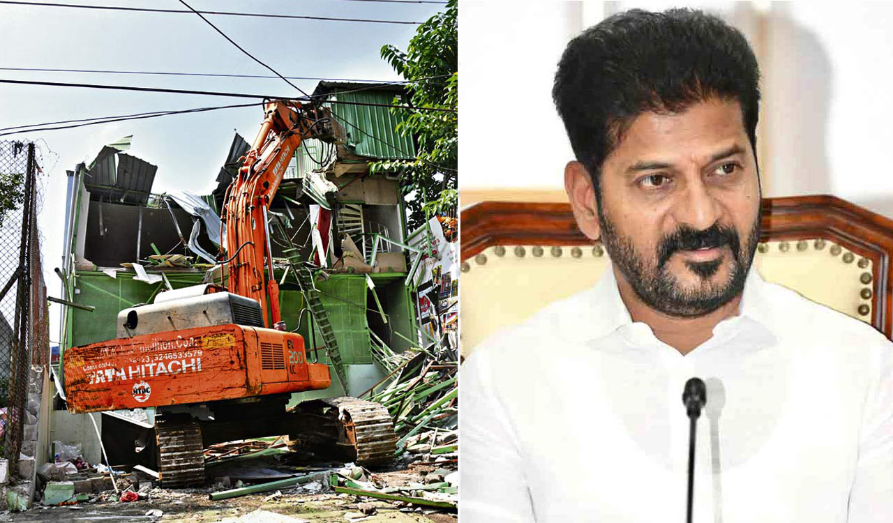 CM Revanth’s statement on Govt permissions puts question mark on earlier demolitions