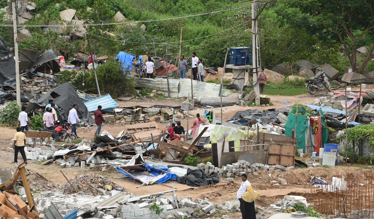 Hyderabad: HYDRAA victims fume demand compensation Telangana Today