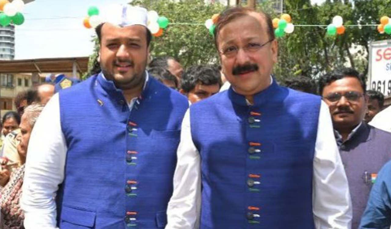 I carry my father’s roar: Baba Siddique’s son