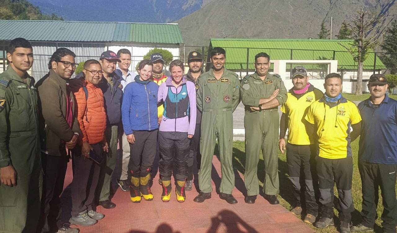 Stranded mountaineers rescued after three-day ordeal in Uttarakhand