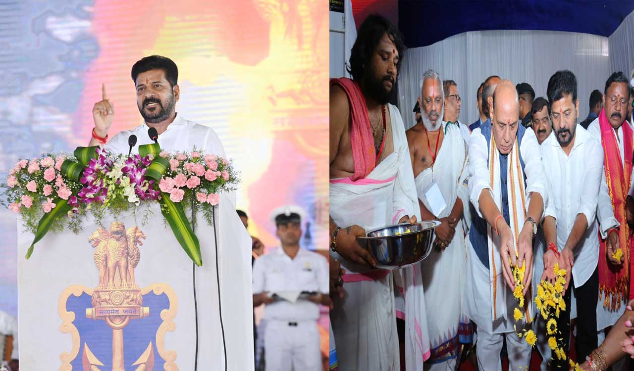 National security should not be politicised, says CM Revanth at VLF station foundation ceremony