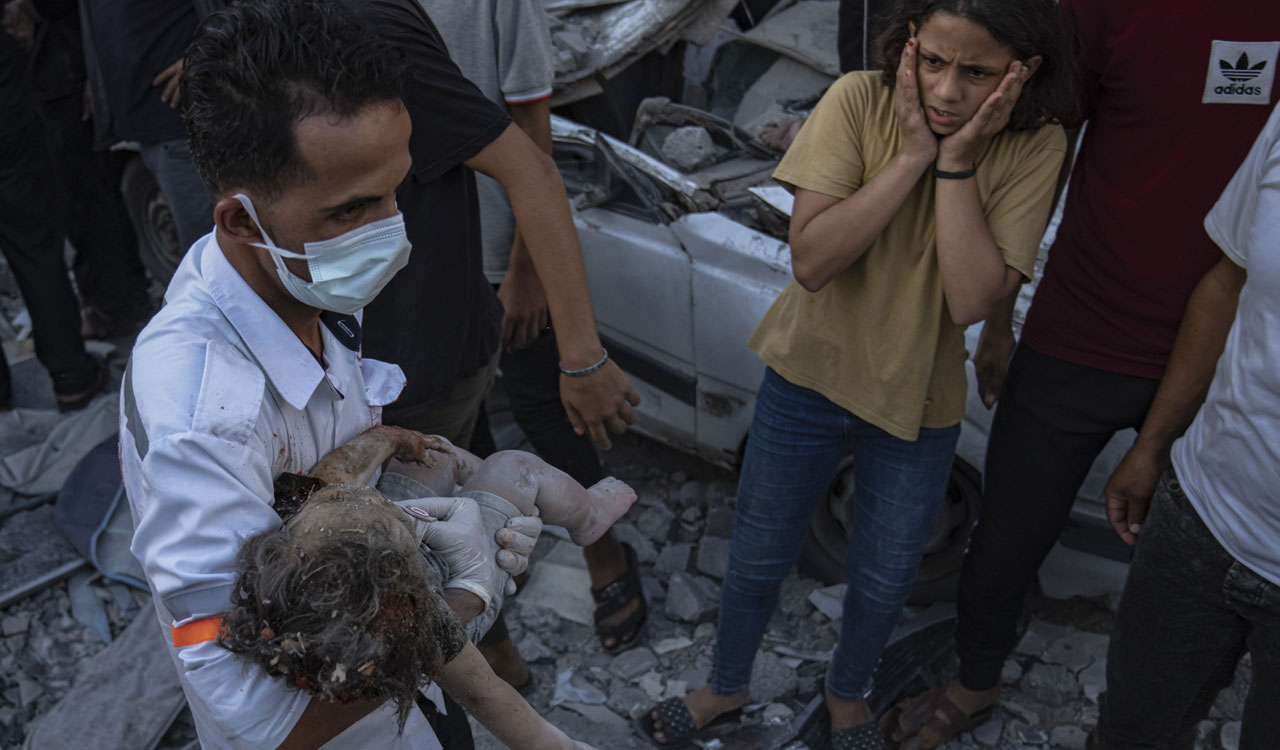 18 killed as Israeli airstrike hits mosque sheltering displaced people in Gaza