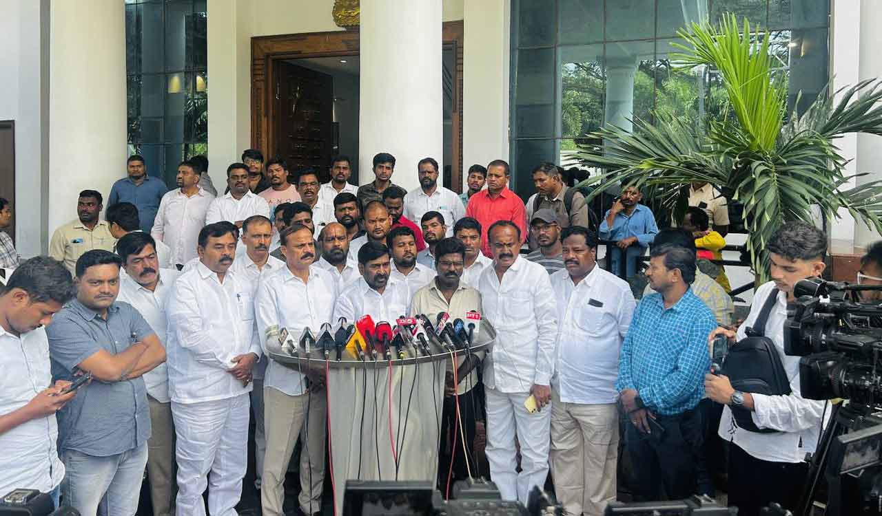Jagadish Reddy vows to stop Adani’s Ambuja cement factory in Ramannapet