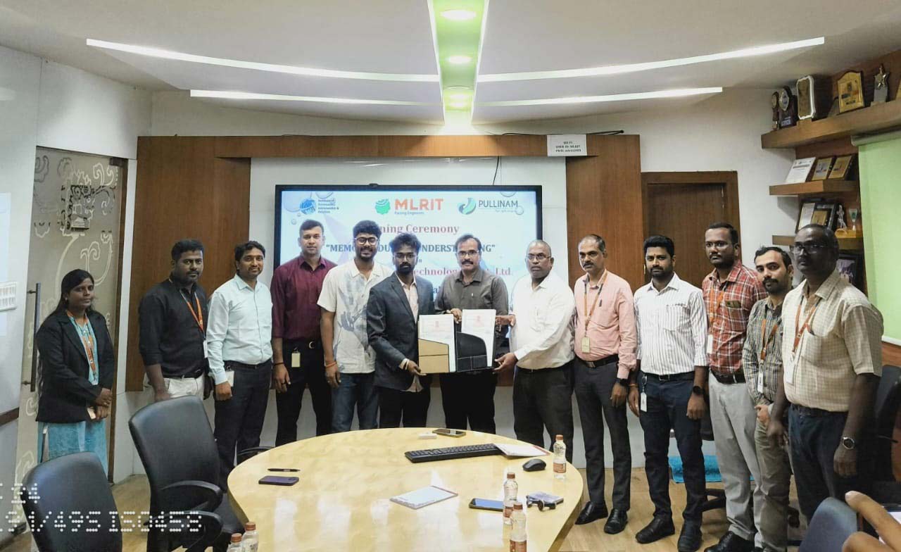 MLRIT signs MoU with Pullinam Aerospace