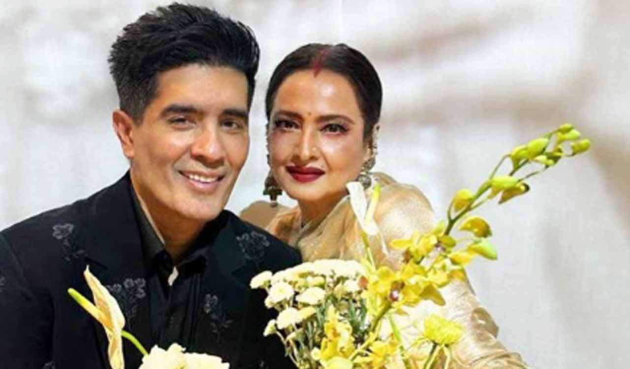 Rekha is the ‘original style maker’, says designer Manish Malhotra