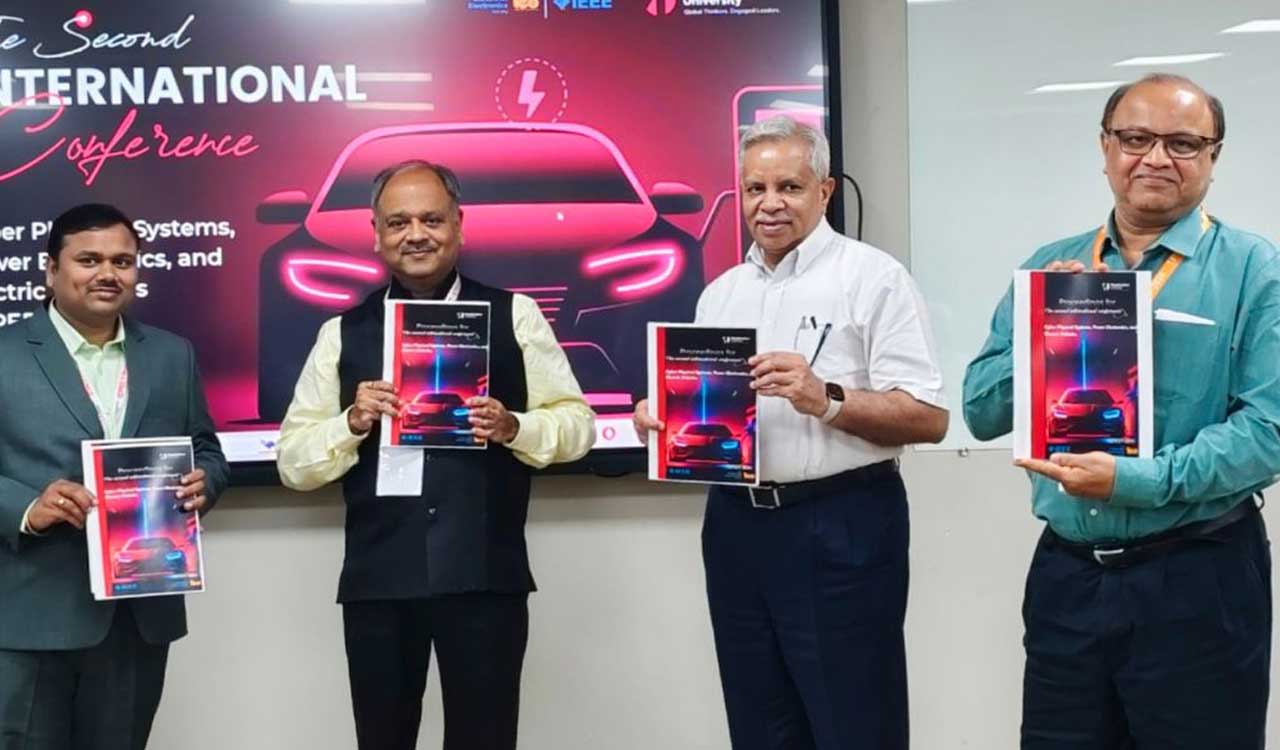 Mahindra University hosts its second international conference ICPEEV 2024