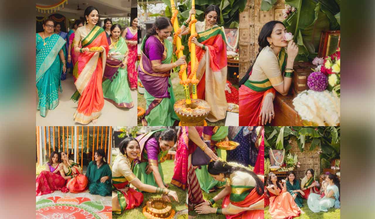 Naga Chaitanya, Sobhita Dhulipala’s wedding prep begins with Pasupu Danchadam ceremony