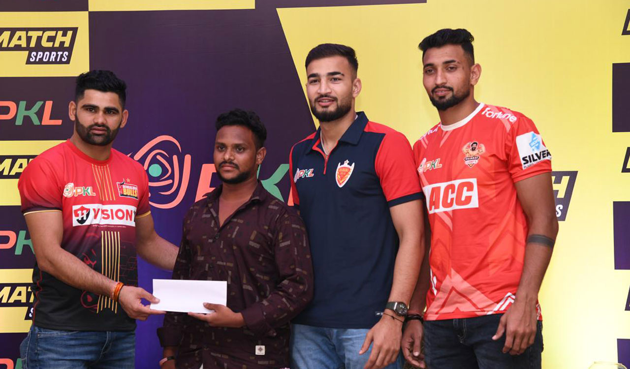 Hyderabad fans meet Pro Kabaddi League stars ahead of Season 11 ...