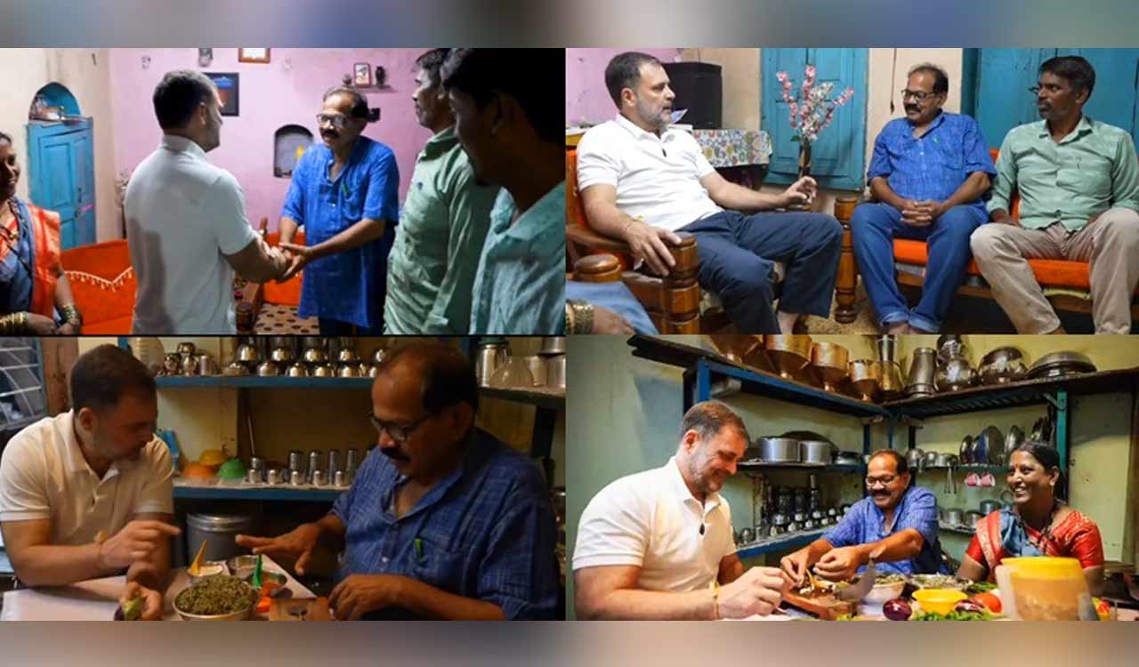 Rahul Gandhi shares experience of discovering Dalit cuisine