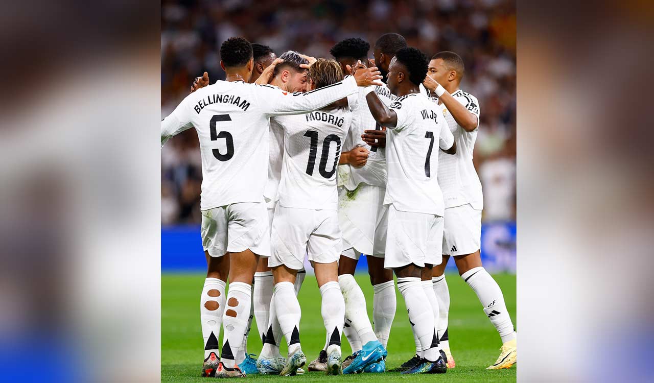 Real Madrid secures 2-0 victory over Villarreal, ties FC Barcelona for La Liga lead