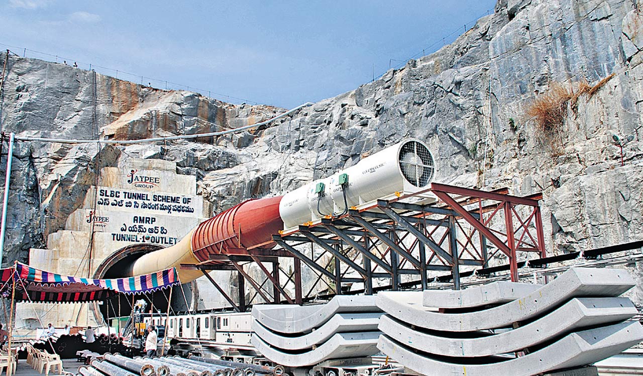 Govt says Rs.4637 crore released for SLBC tunnel project