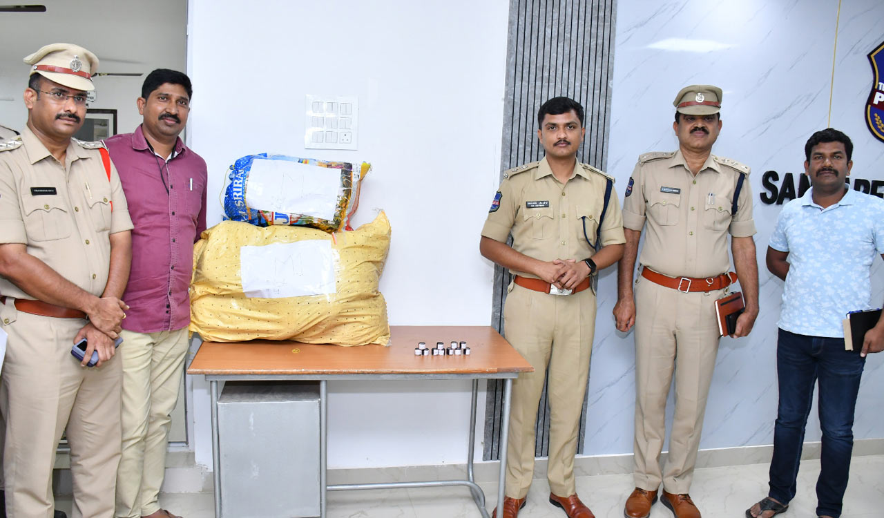 Sangareddy police nabs seasoned peddler, seizes 40 kg of Ganja