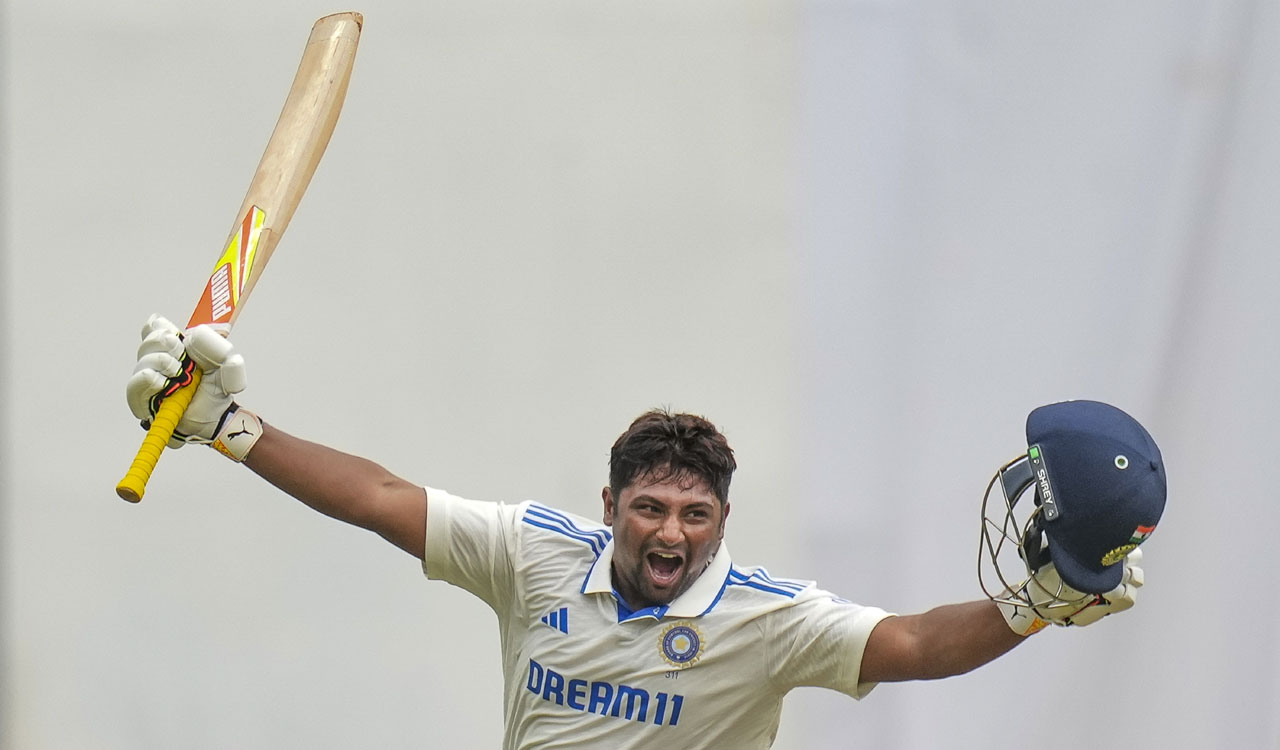 Bengaluru Test: Sarfaraz slams maiden century, Rishabh back with a bang