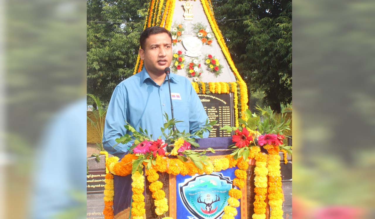 Rich tributes paid to police martyrs in Adilabad